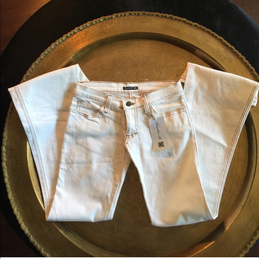 ⚡️HOST PICK⚡️NWT Frankie B Los Rise White Jeans